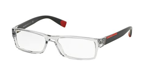 prada sport linea rossa ps03cv eyeglasses|prada linea rossa.